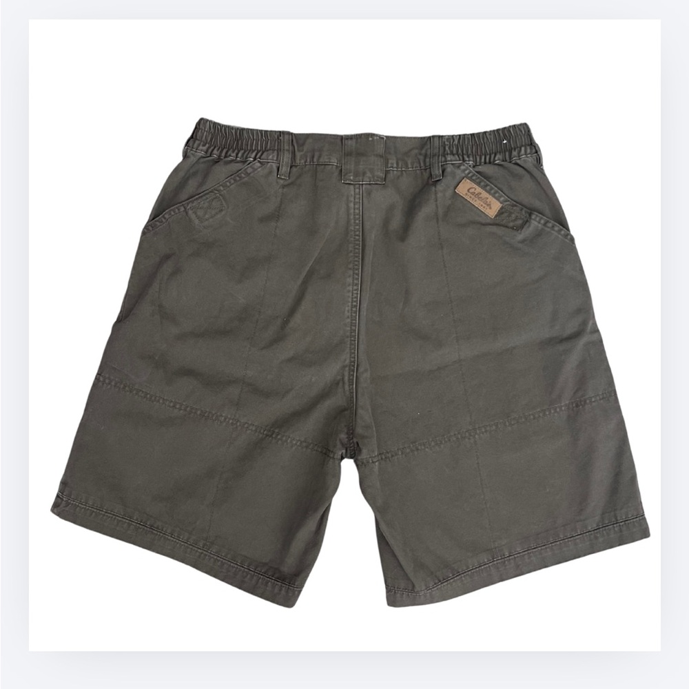 Cabela's Olive Green Cargo Shorts - Picture 3 of 4